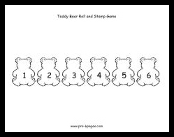 bear roll stamp