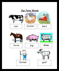 farm word wall