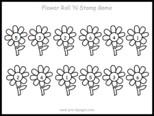 flower roll stamp