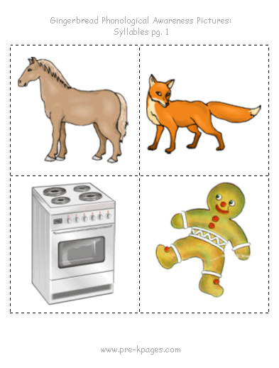 gingerbread syllables one