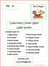 light green center signs light green center signs