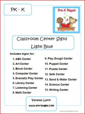 light blue center signs light blue center signs
