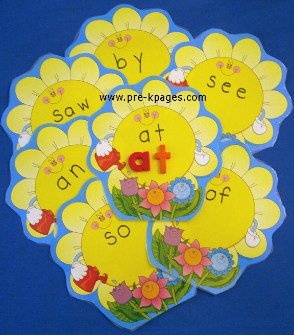flower word mats flower word mats