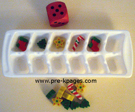 holiday ice cube