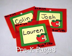 name tags