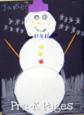 paper snowman paper snowman