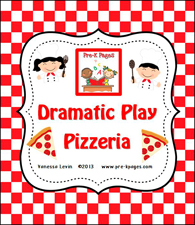 dramatic play pizza packet dramatic play pizza packet