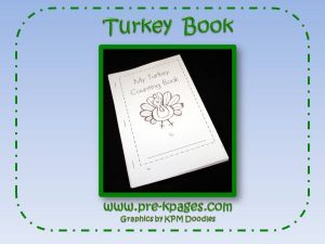 turkey counting book