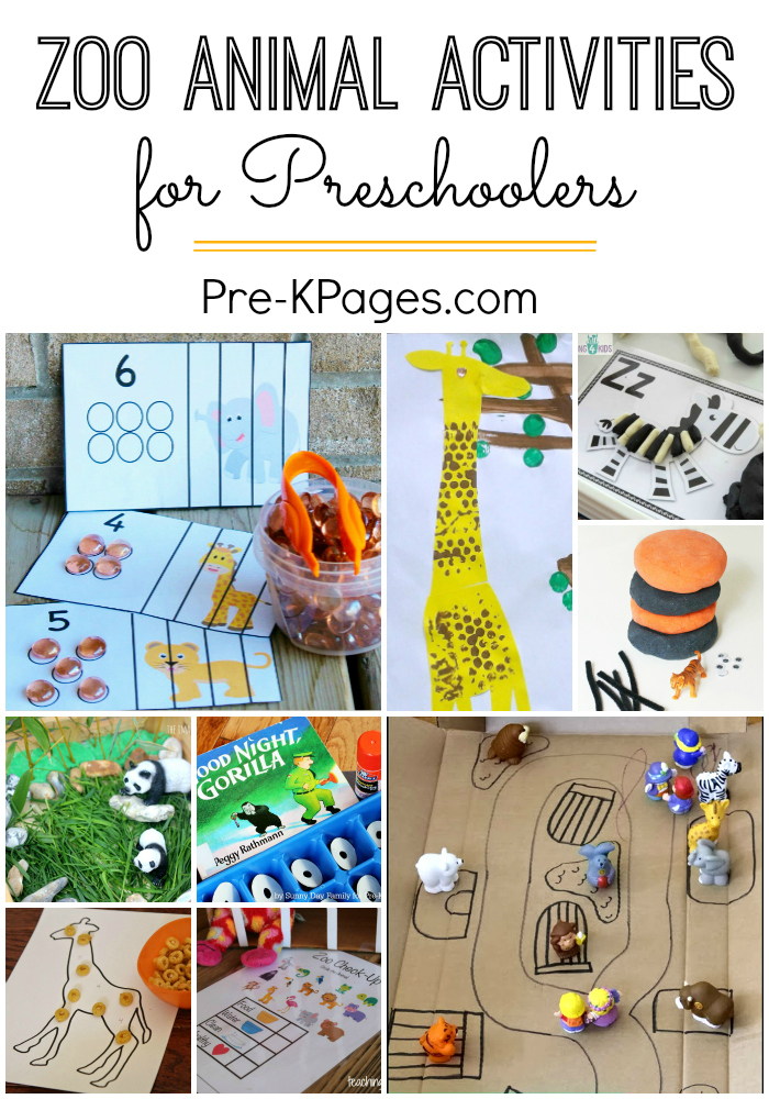 Zoo Activities for Preschoolers - Pre-K Pages