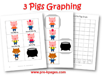 Three Little Pigs Graphing Activity