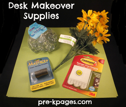 Teacher Desk Makeover Supplies via www.pre-kpages.com Teacher Desk Makeover Supplies via www.pre-kpages.com