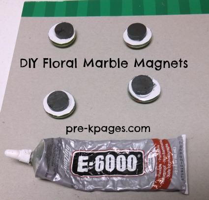 DIY Marble Magnets via www.pre-kpages.com DIY Marble Magnets via www.pre-kpages.com