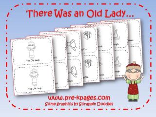 old lady who swallowed a bell printable