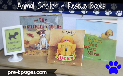 Free Animal Shelter Service Learning Project + Mini Dramatic Play Kit for Preschool and Kindergarten