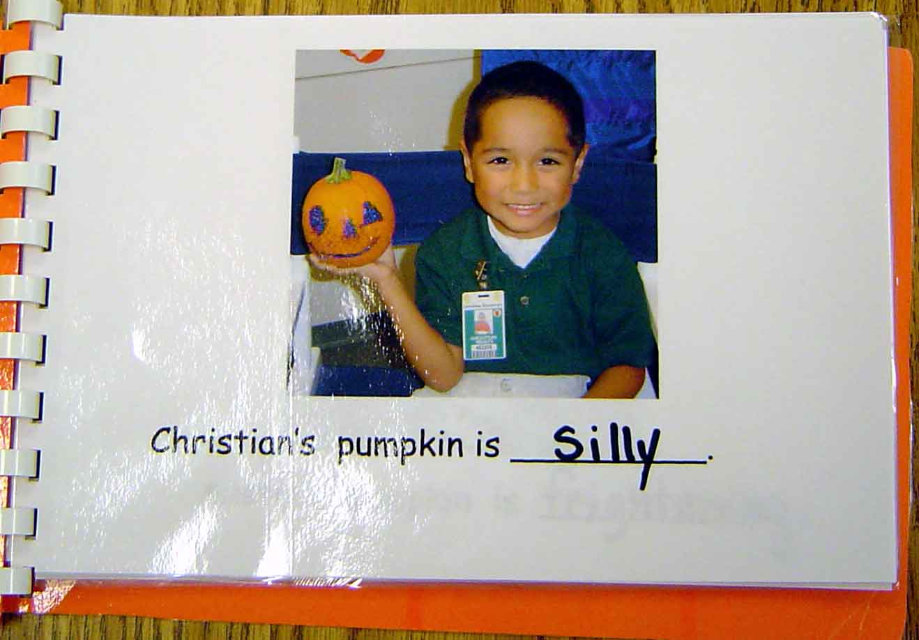 Pumpkin Book inside Pumpkin Book inside