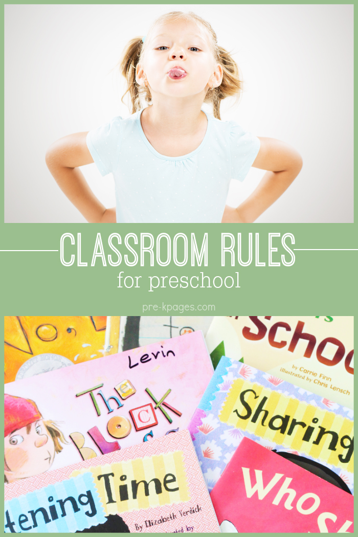 Classroom Rules for Preschool and Kindergarten