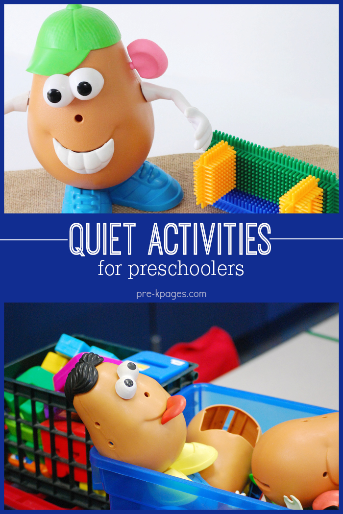 Quiet Center Activities for Preschoolers