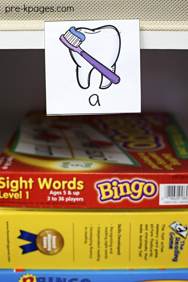 Dental Health Printable Activity