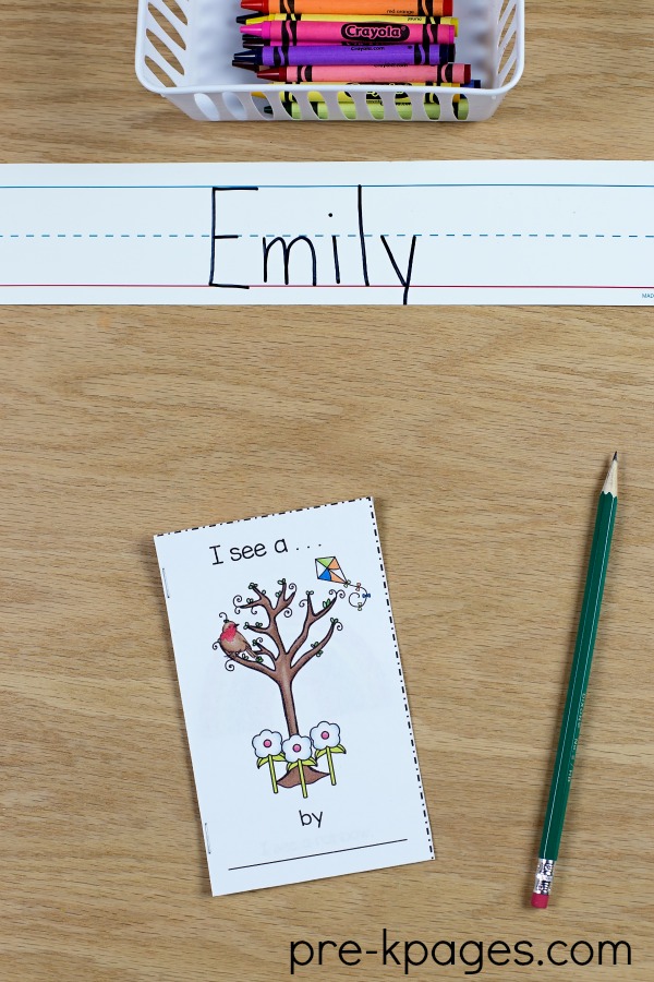 Spring Printable Emergent Reader