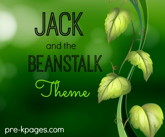 Jack and the Beanstalk Theme Activities for Preschool and Kindergarten