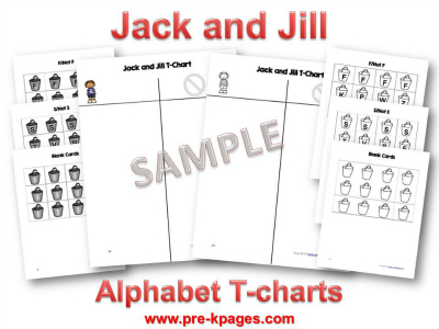 Jack and Jill Alphabet Sorting Activity 