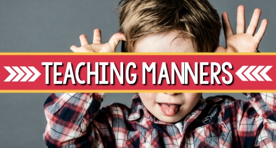 how to teach kids manners