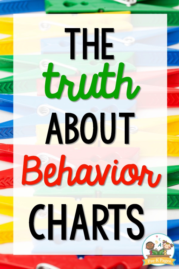 Behavior Chart for Preschool and Pre-K