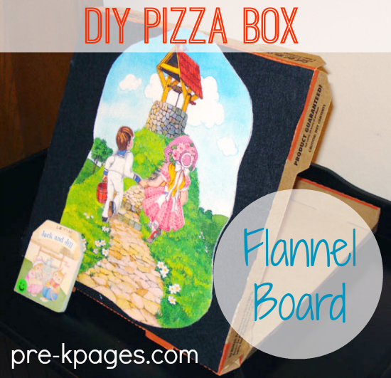 Flannel Board Pizza Box