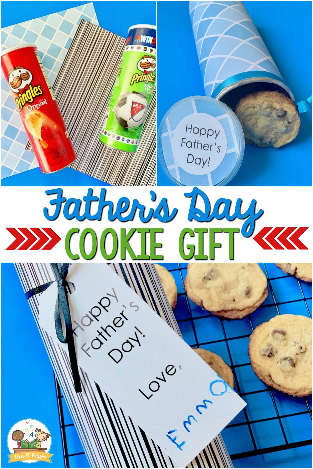 Fathers Day Gift Kids Can Make Cookie Can
