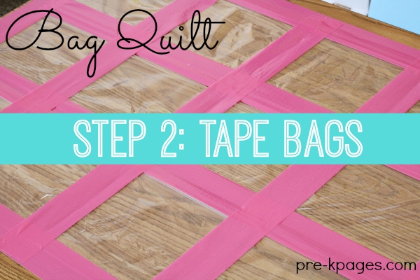DIY Bag Quilt Board Game for Preschool and Kindergarten