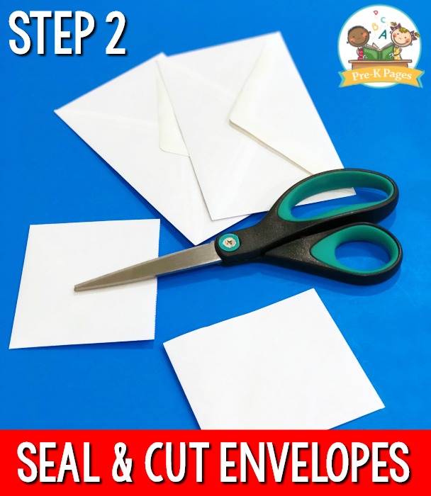 Seal and Cut Envelopes