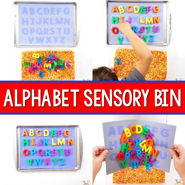 Alphabet Sensory kit