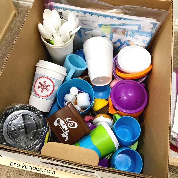 Dramatic Play Storage Ideas