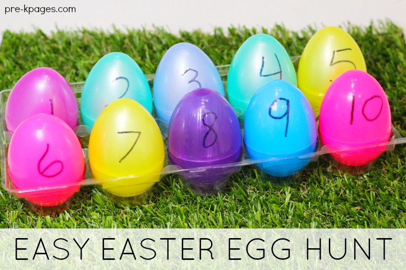 Easy Easter Egg Hunt for Kids