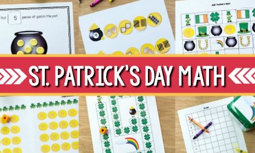 St Patricks Day Math Activities for Preschool