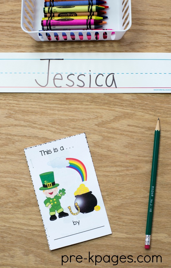 St Patricks Day Printable Emergent Reader