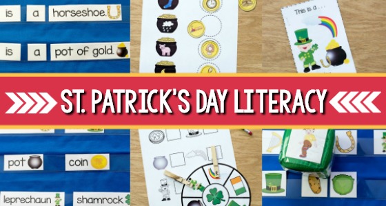 St. Patrick's Day Literacy Activities for Preschool