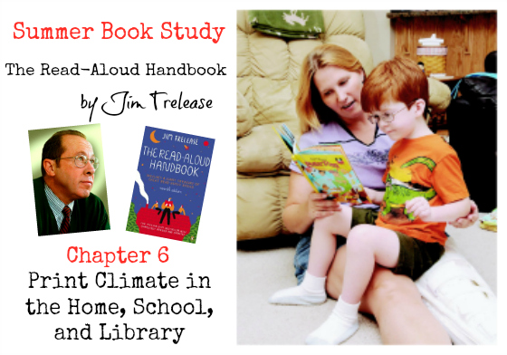 The Read-Aloud Handbook Summer Book Study Chapter 6 #literacy #readaloud #parents #teachers