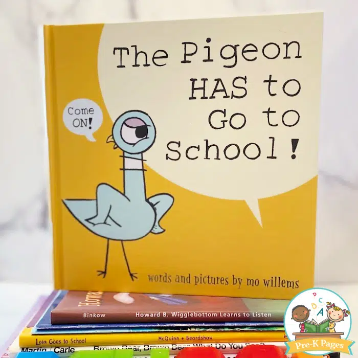 The pigeon has to go to school