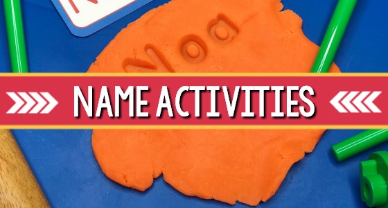 Preschool Name Activities