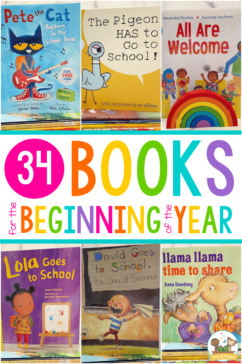 Books for the Beginning of the Year in Preschool