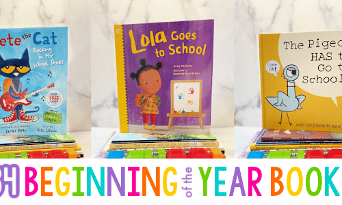 Books for the Beginning of the Year in Preschool