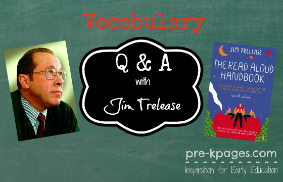The Read-Aloud Handbook Q&A with author Jim Trelease on Vocabulary