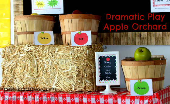 Dramatic Play Apple Orchard