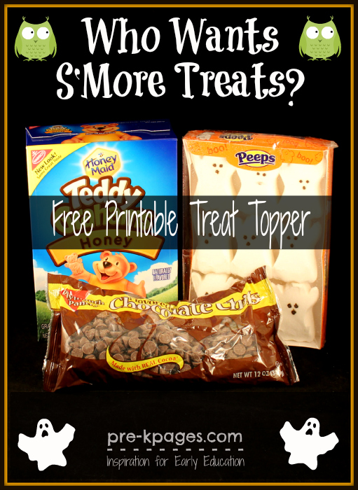 Halloween S'mores recipe