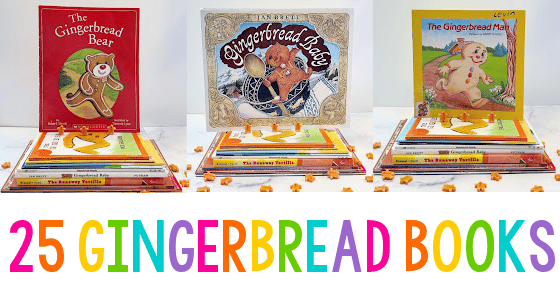 25 Gingerbread Books for Kids cover
