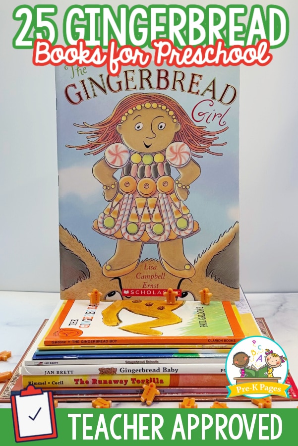 25 Gingerbread Books for Kids