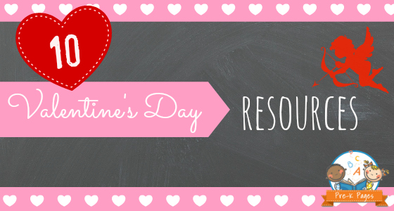 Valentine's Day Resources for preschool and kindergarten