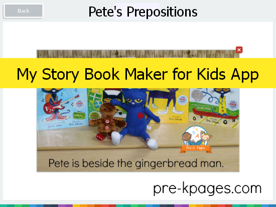 My Story Book Maker for Kids App #preschool #kindergarten #app