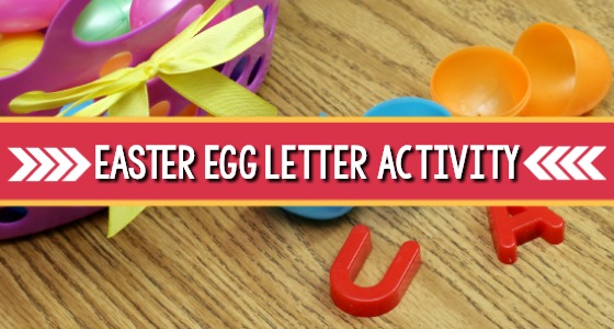 Easter Egg Letter Activity